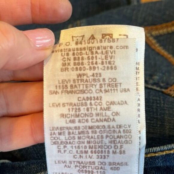 Levi's 515 Bootcut Jeans Size 18 Plus Size NEW NWT Casual Everyday - Picture 8 of 10